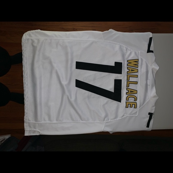 White Steelers #17 Mike Wallace Jersey - Picture 3 of 3
